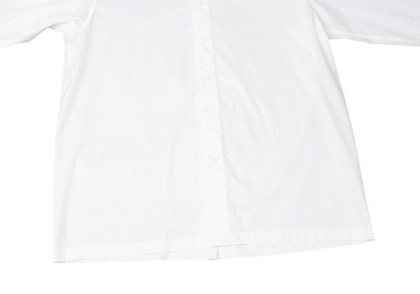 ISSEY MIYAKE 24AW Cotton Nylon Stretch Shirt White Size 2