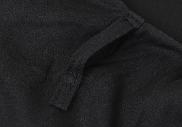 ISSEY MIYAKE 20SS Cotton Stole Neck Poncho Black Size 2
