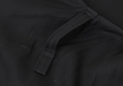 ISSEY MIYAKE 20SS Cotton Stole Neck Poncho Black Size 2