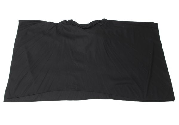 ISSEY MIYAKE 20SS Cotton Stole Neck Poncho Black Size 2