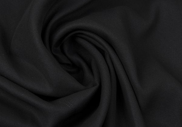 ISSEY MIYAKE 20SS Cotton Stole Neck Poncho Black Size 2