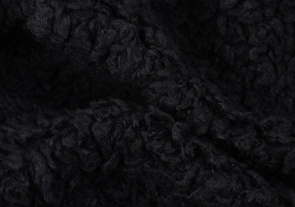 Y-3 Leopard Pocket Boa Fleece Jacket Black Size M