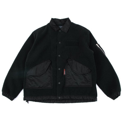 COMME des GARCONS HOMME Nylon Panel Jacket Black Size XS