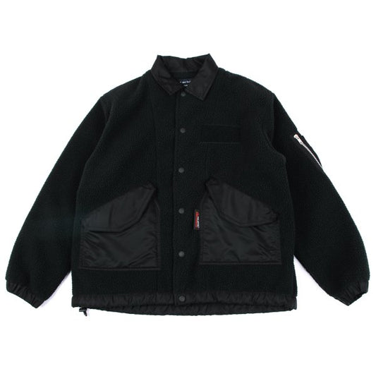 COMME des GARCONS HOMME Nylon Panel Jacket Black Size XS