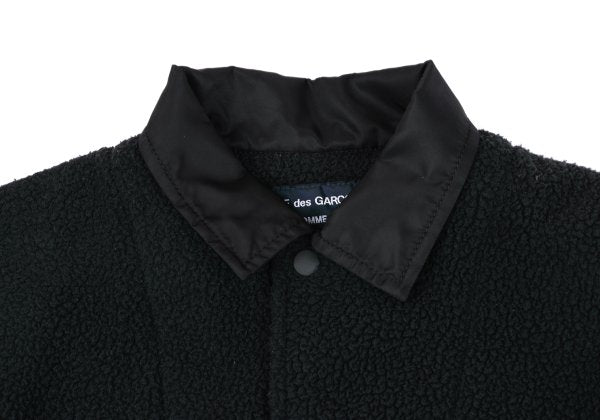COMME des GARCONS HOMME Nylon Panel Jacket Black Size XS