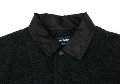 COMME des GARCONS HOMME Nylon Panel Jacket Black Size XS