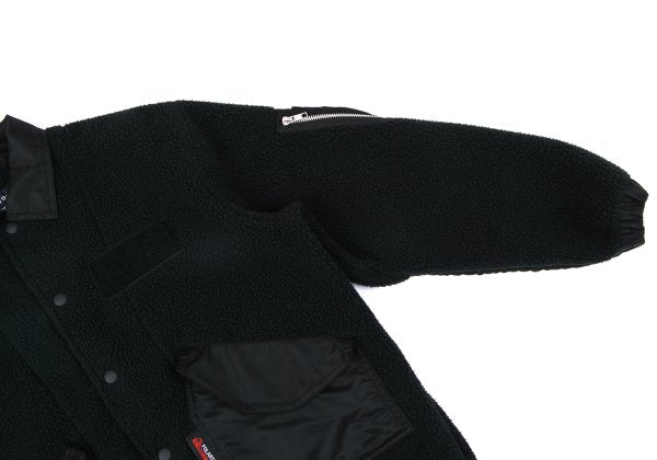 COMME des GARCONS HOMME Nylon Panel Jacket Black Size XS