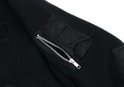 COMME des GARCONS HOMME Nylon Panel Jacket Black Size XS