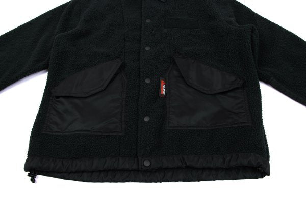COMME des GARCONS HOMME Nylon Panel Jacket Black Size XS