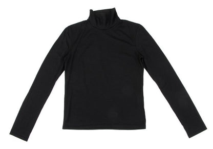 Yohji Yamamoto NOIR Wool High-Neck Long Shirt Black Size 3