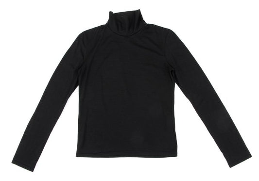 Yohji Yamamoto NOIR Wool High-Neck Long Shirt Black Size 3