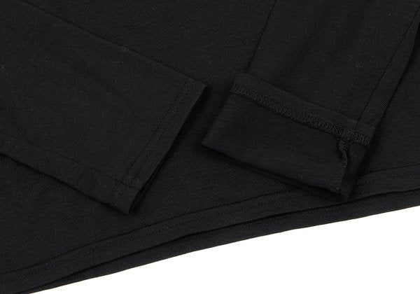 Yohji Yamamoto NOIR Wool High-Neck Long Shirt Black Size 3