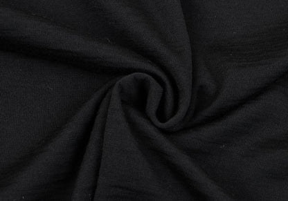 Yohji Yamamoto NOIR Wool High-Neck Long Shirt Black Size 3