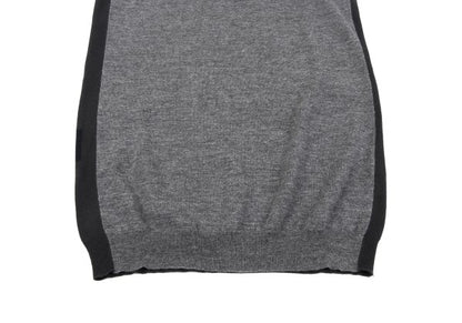 Y's Cotton Wool Paneled Tank Top Gray Size 2
