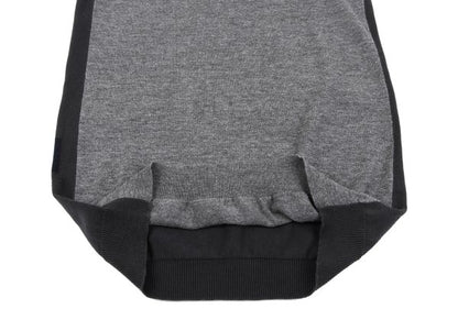 Y's Cotton Wool Paneled Tank Top Gray Size 2