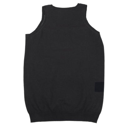 Y's Cotton Wool Paneled Tank Top Gray Size 2