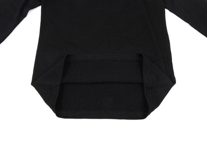 MICHIKO by Y's Wool Boat Neck Top Black Size 2