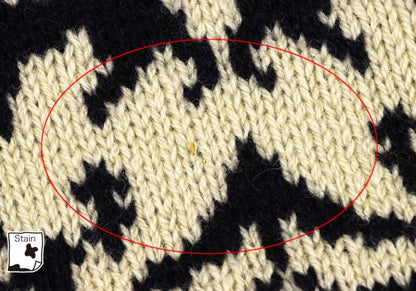 45rpm Wool Nordic Low Gauge High Neck Sweater Beige Size M