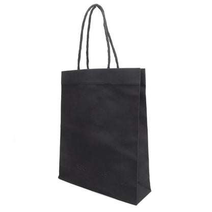 ISSEY MIYAKE Logo Embroidered Bag Black