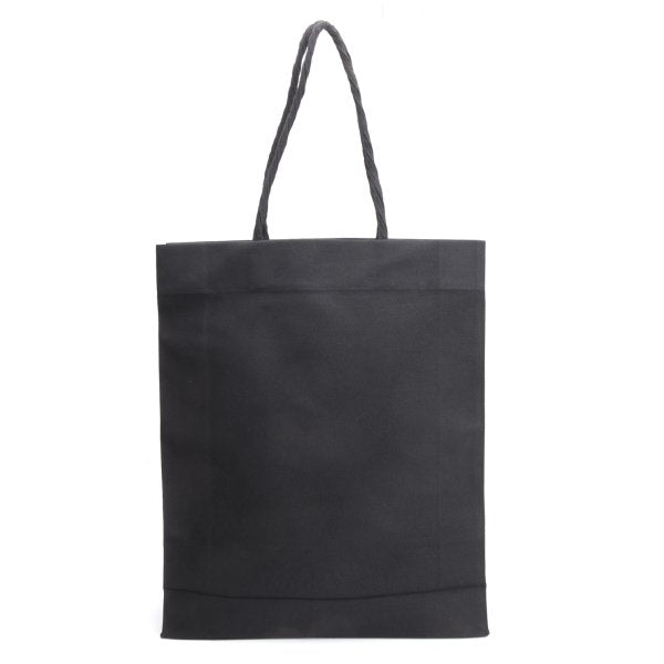 ISSEY MIYAKE Logo Embroidered Bag Black