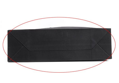 ISSEY MIYAKE Logo Embroidered Bag Black