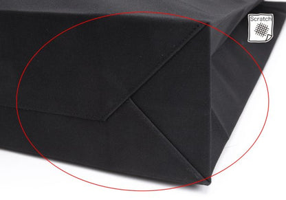 ISSEY MIYAKE Logo Embroidered Bag Black