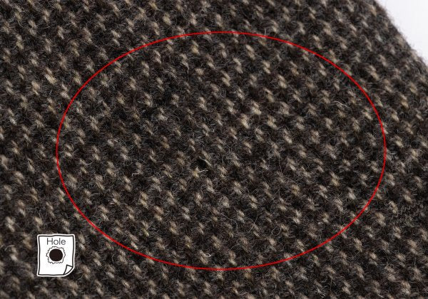 Papas Harris Tweed Patchwork Jacket Brown Size M46