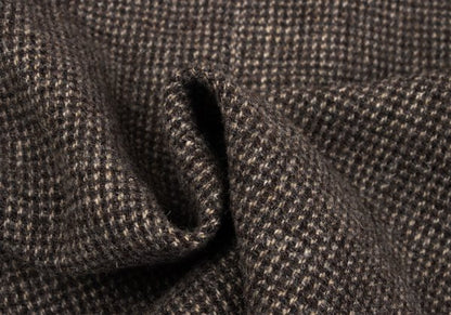 Papas Harris Tweed Patchwork Jacket Brown Size M46