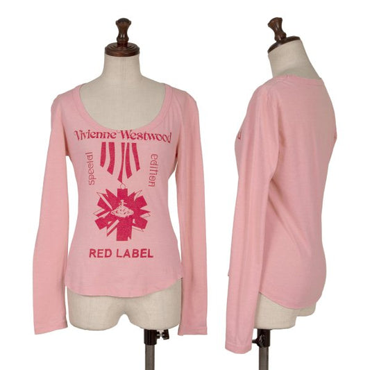 Vivienne Westwood Red Label Cotton Blend Top Pink Size 2
