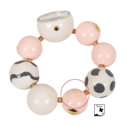 TSUMORI CHISATO Resin Bracelet Watch Pink