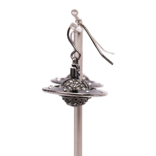 Vivienne Westwood Orb Earrings Black