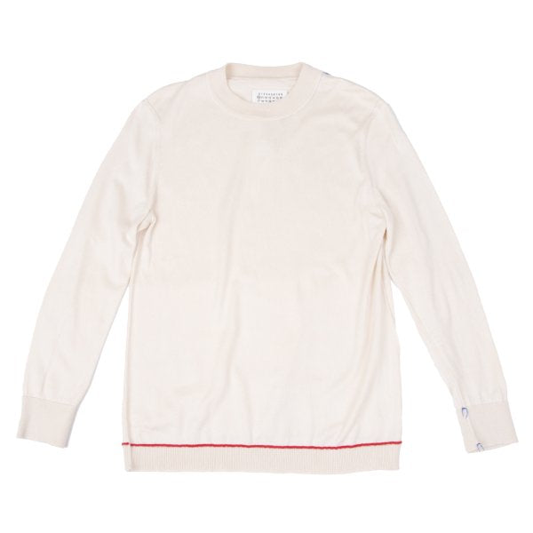 Martin Margiela Color Stitch Sweater White Size M