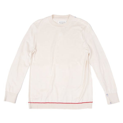 Martin Margiela Color Stitch Sweater White Size M