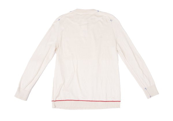 Martin Margiela Color Stitch Sweater White Size M