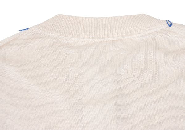 Martin Margiela Color Stitch Sweater White Size M