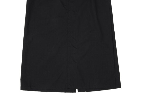 COMME des GARCONS Wool Blend Back Slit Skirt Size M