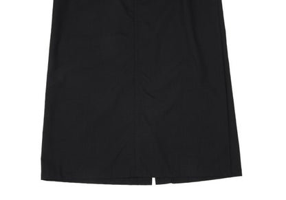 COMME des GARCONS Wool Blend Back Slit Skirt Size M