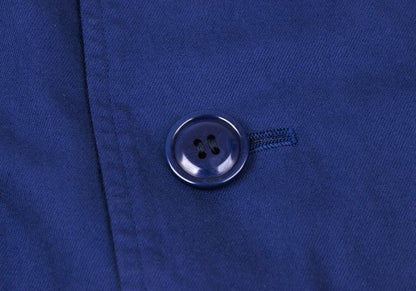 Yohji Yamamoto NOIR Cotton Raglan Round Jacket Blue Size 2
