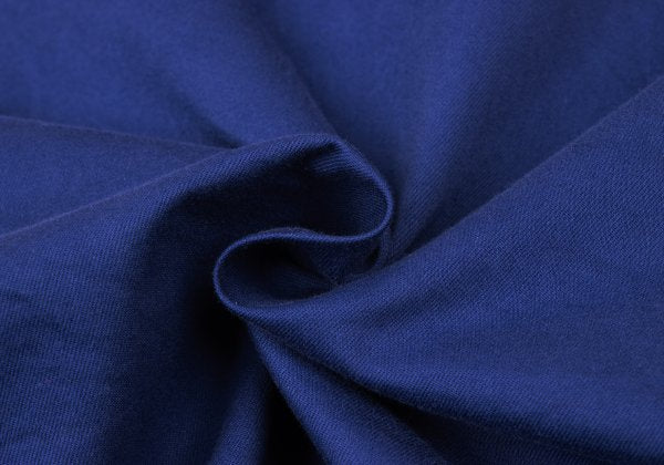 Yohji Yamamoto NOIR Cotton Raglan Round Jacket Blue Size 2