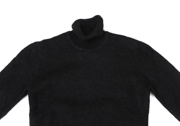 Jean Paul GAULTIER HOMME Black Turtleneck Sweater Size 48