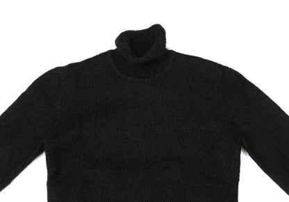 Jean Paul GAULTIER HOMME Black Turtleneck Sweater Size 48