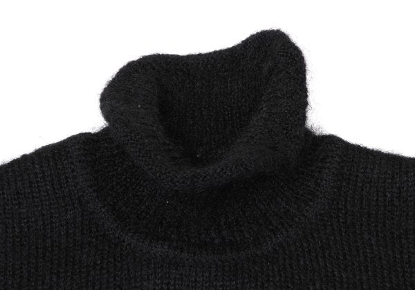Jean Paul GAULTIER HOMME Black Turtleneck Sweater Size 48