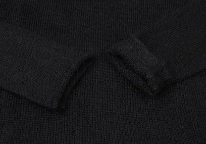 Jean Paul GAULTIER HOMME Black Turtleneck Sweater Size 48