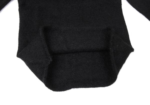 Jean Paul GAULTIER HOMME Black Turtleneck Sweater Size 48