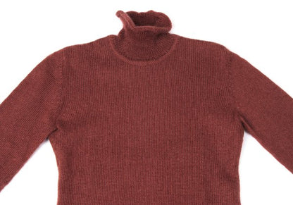 Jean Paul GAULTIER HOMME Brick Turtleneck Sweater Size 48