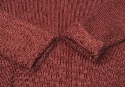 Jean Paul GAULTIER HOMME Brick Turtleneck Sweater Size 48