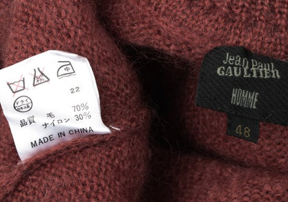 Jean Paul GAULTIER HOMME Brick Turtleneck Sweater Size 48