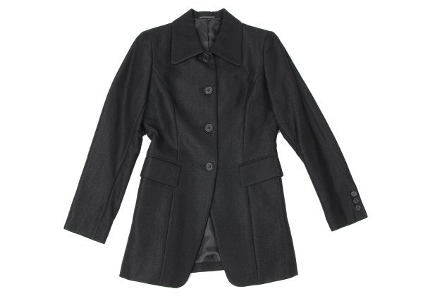 A.T ATSURO TAYAMA Wool Blend Jacket Black Size S