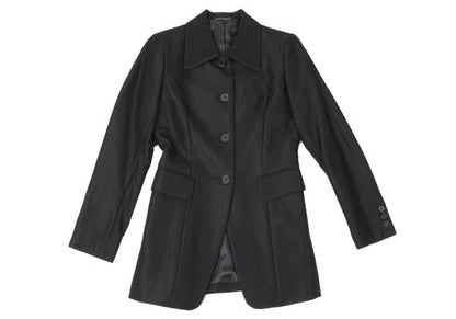 A.T ATSURO TAYAMA Wool Blend Jacket Black Size S