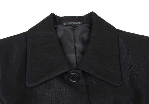 A.T ATSURO TAYAMA Wool Blend Jacket Black Size S